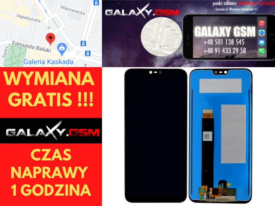 Nokia 6.1 PLUS Wyświetlacz Oryginał Wymiana GRATIS