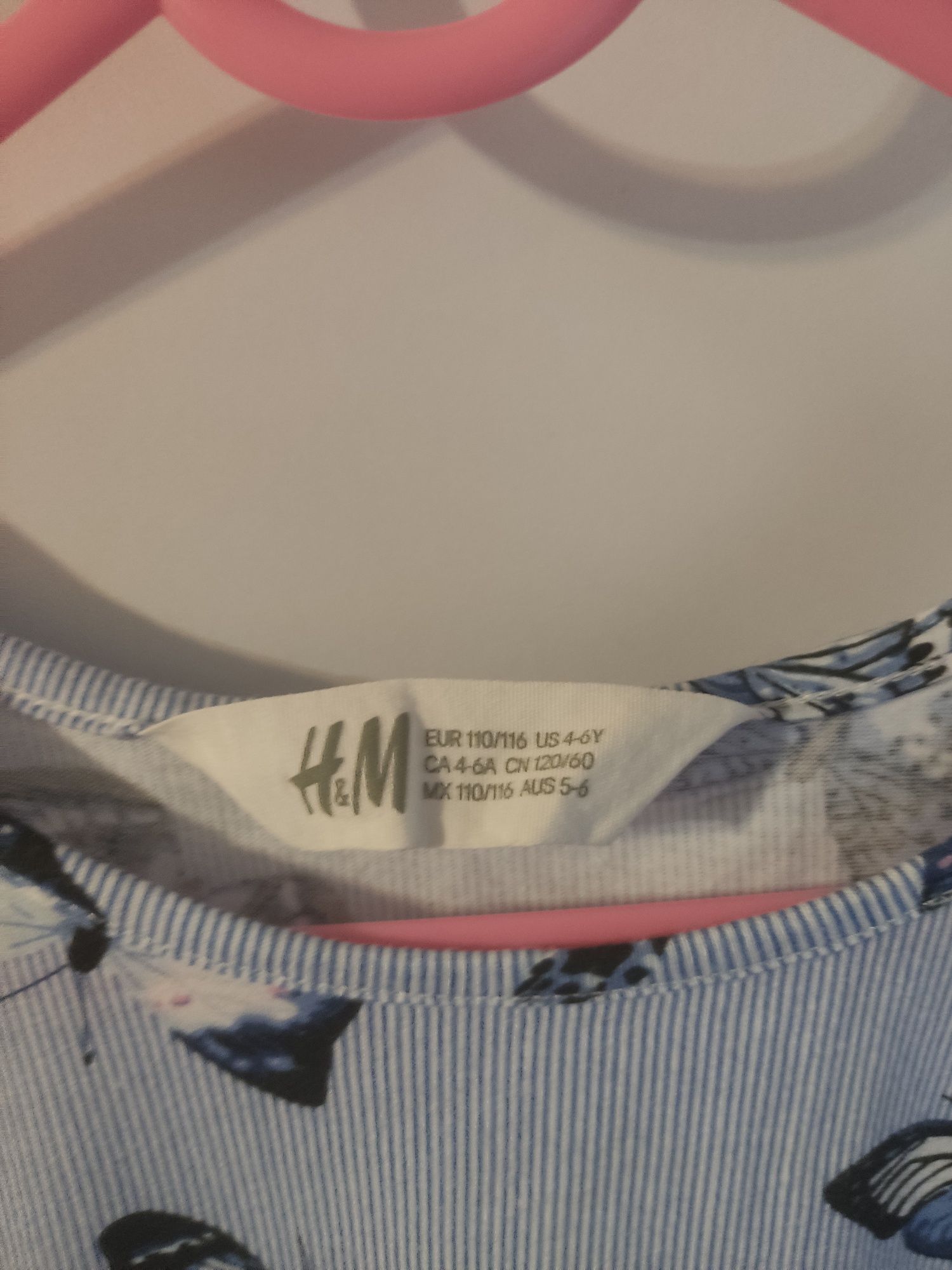 Sukienka h&m r. 110/116