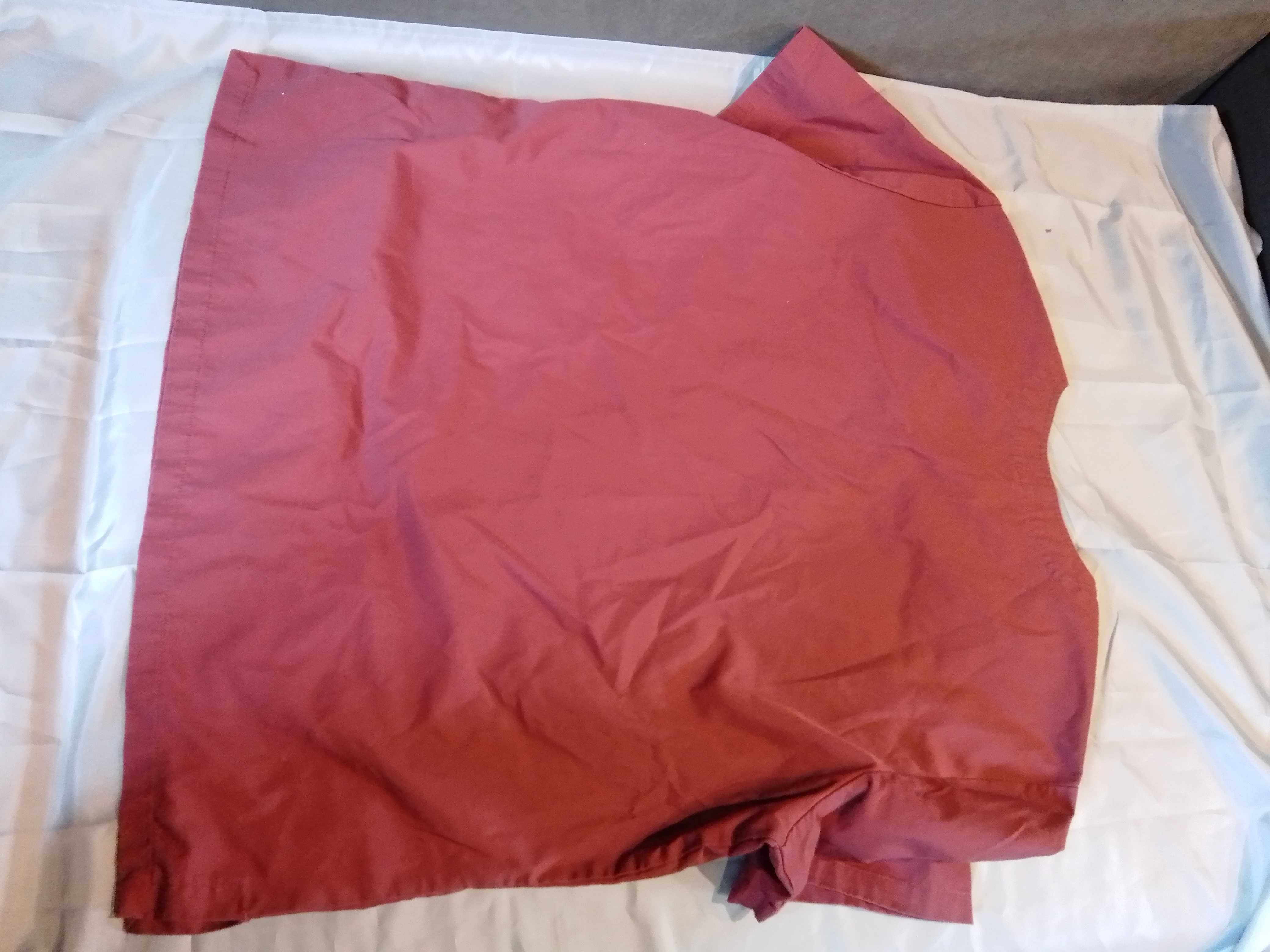 Bluza medyczna burgundowa męska xl