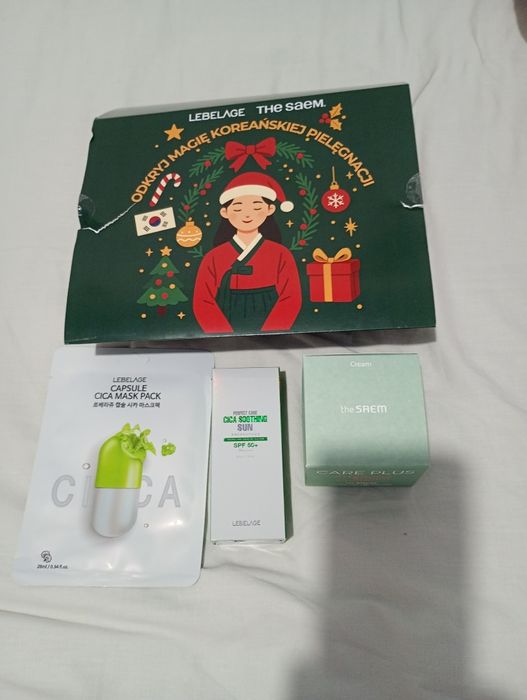 Okazja Tanio Zestaw Kosmetyków Do Pielęgn.Twarzy Zielony  The Saem X