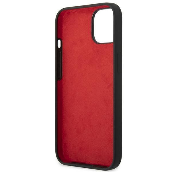 Etui Ferrari Silicone do iPhone 14 Plus 6,7" Czarny