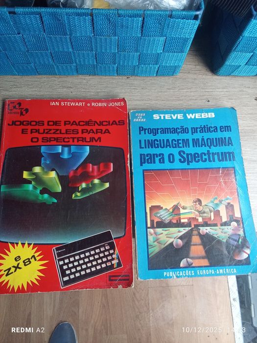 Livros de programação Spectrum