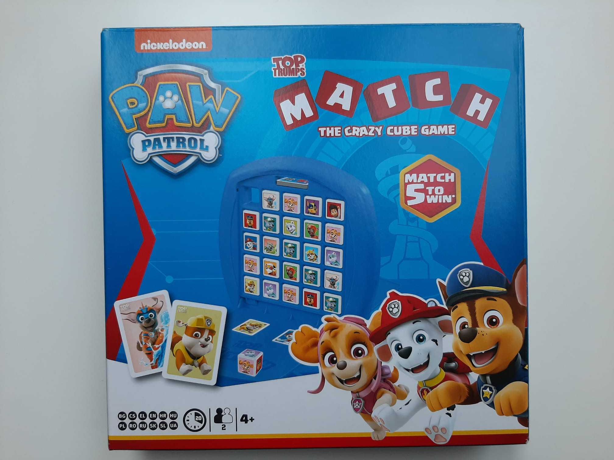 Top Trumps Match, Psi Patrol, gra logiczna edukacyjna, jak memory ?