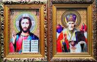 Иконы Иисуса Христа, Св. Николая Чудотворца, Девы Марии, Св. Татьяны