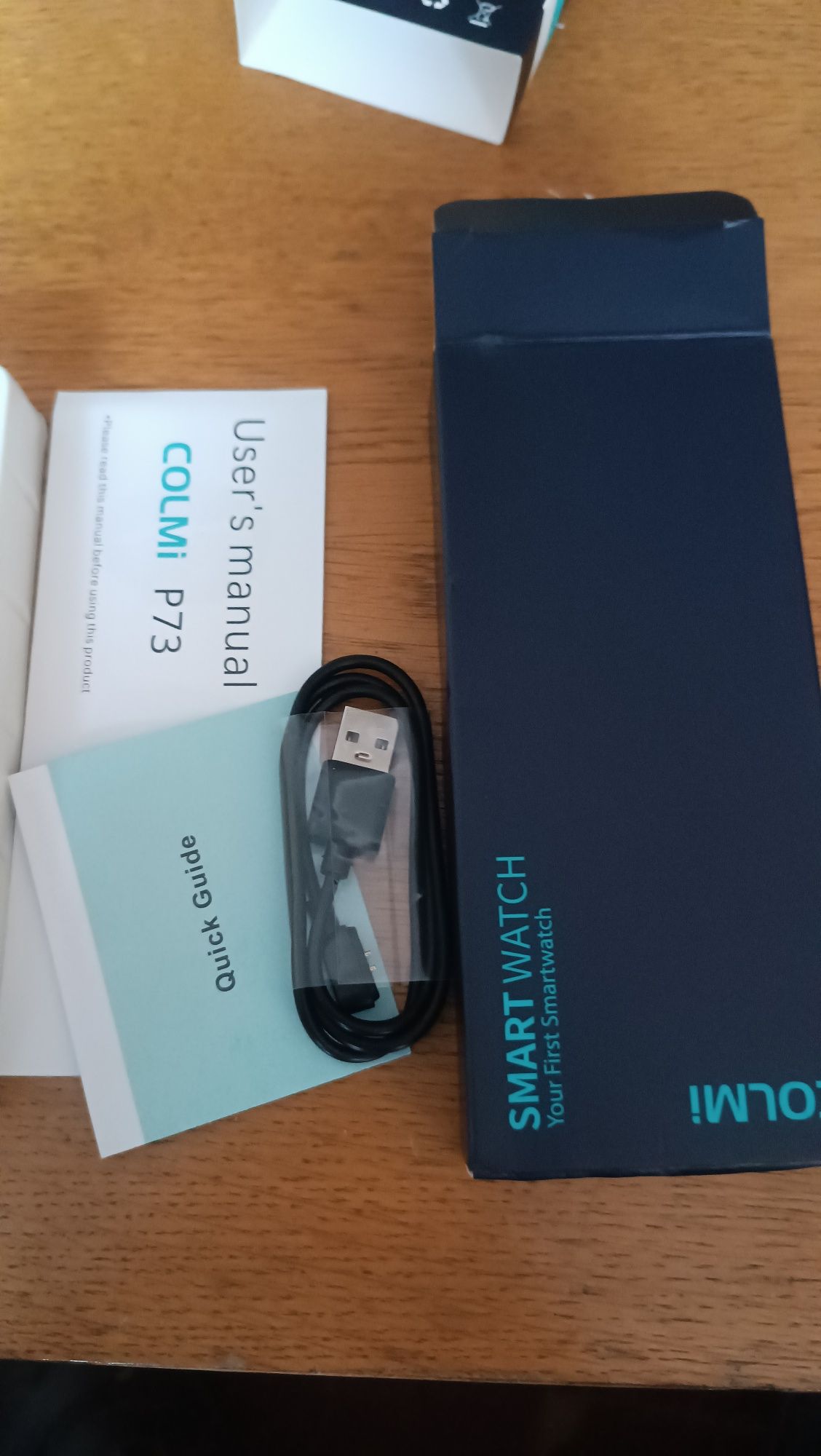 Smartwatch COLMI P73. Zegarek