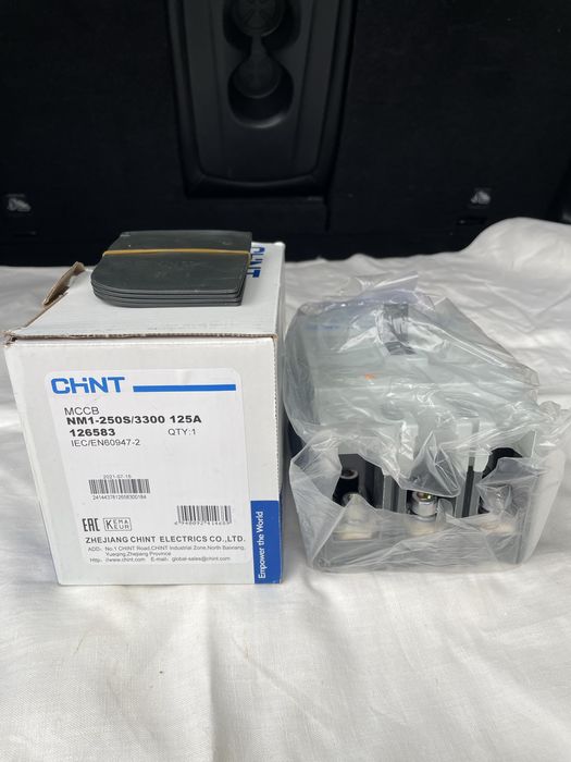 Автоматичний вимикач 100А,125А,160А,250А.Контактор CJ19 63/21