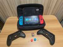 Nintendo Switch + Zelda BOTW + akcesoria