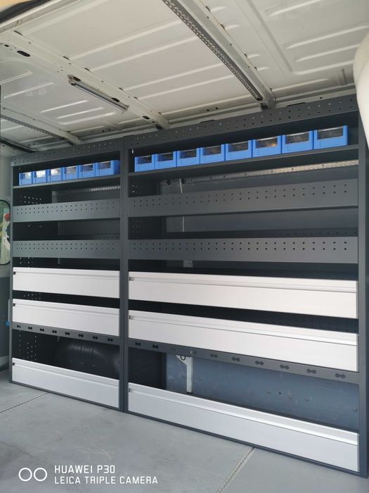 Regał samochodowy zabudowa serwisowa Sprinter L3H2 Transit L3H2