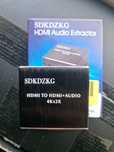 4k rozdzielacz splitter audio hdmi konwenter sygnału 5.1hd