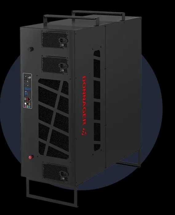 Корпус для майнинга Donnager на 8 gpu на 8 карт