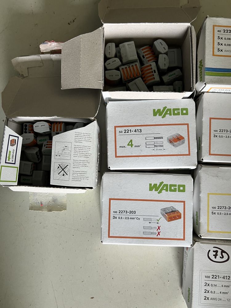 Złączki       wago