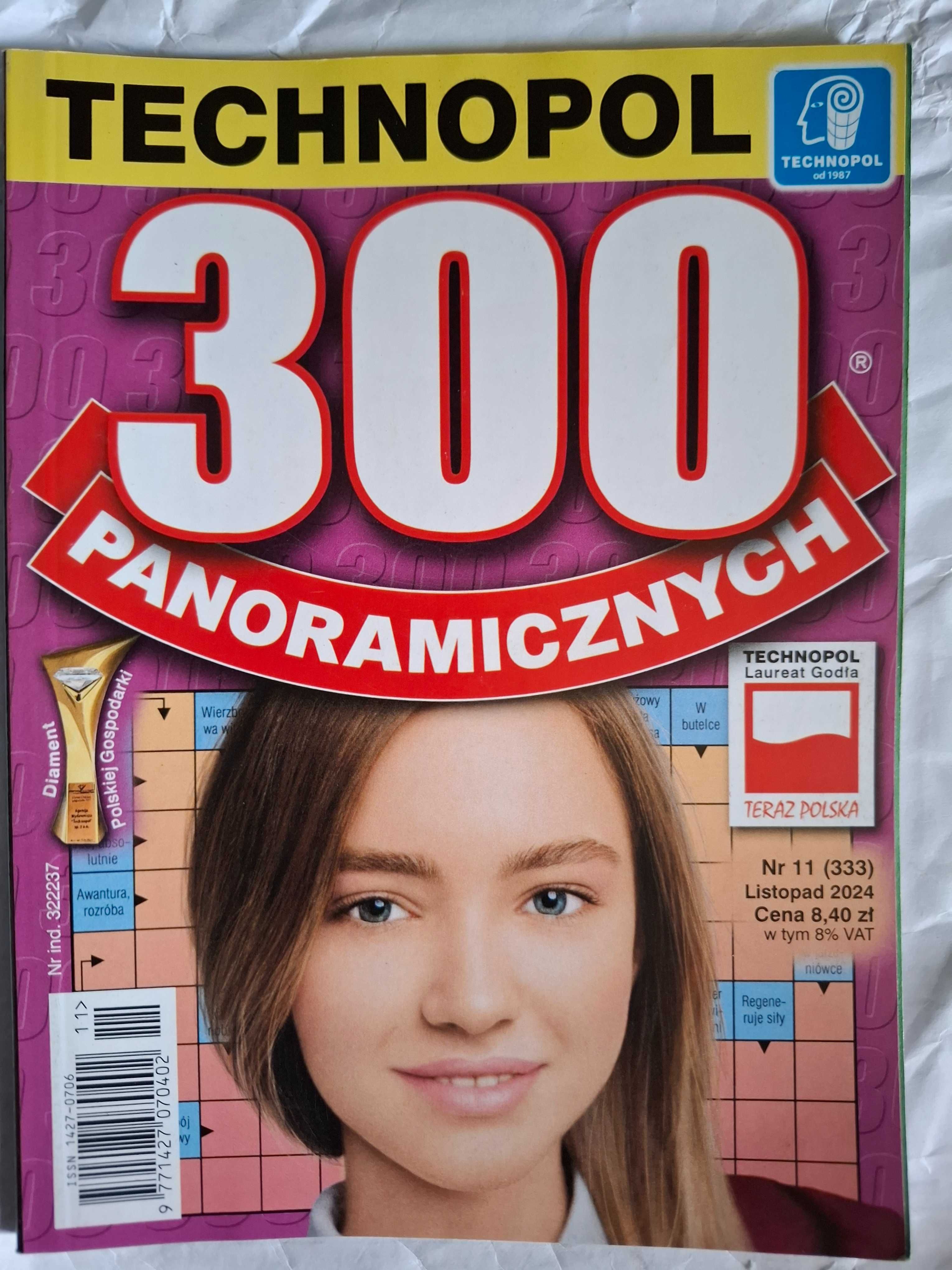 TECHNOPOL 300 PANORAMICZNYCH - Magazyn Krzyżówek i Łamigłówek