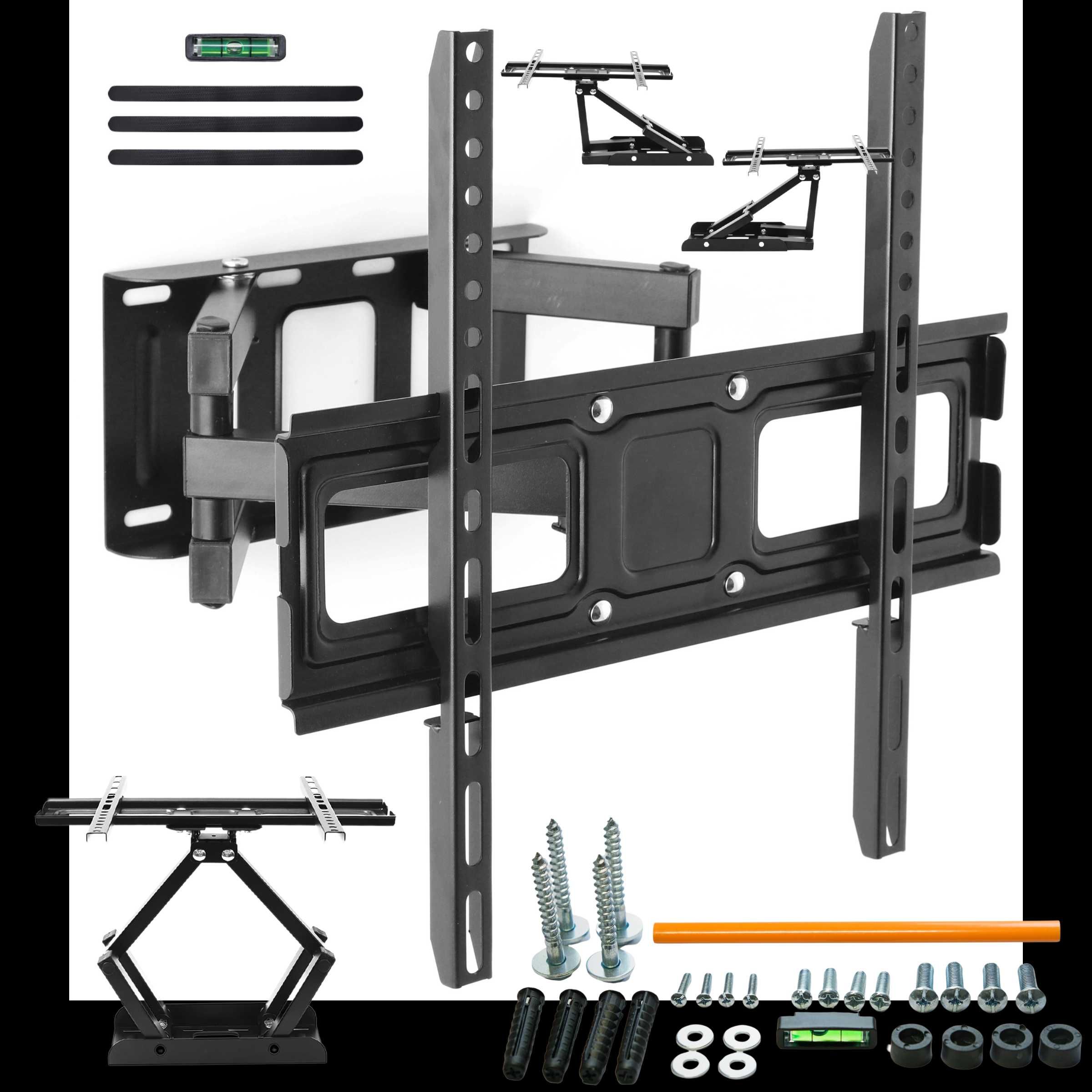 UCHWYT DO TELEWIZORA wieszak TV  OBROTOWY LED  25"-70"  Vesa 400:400