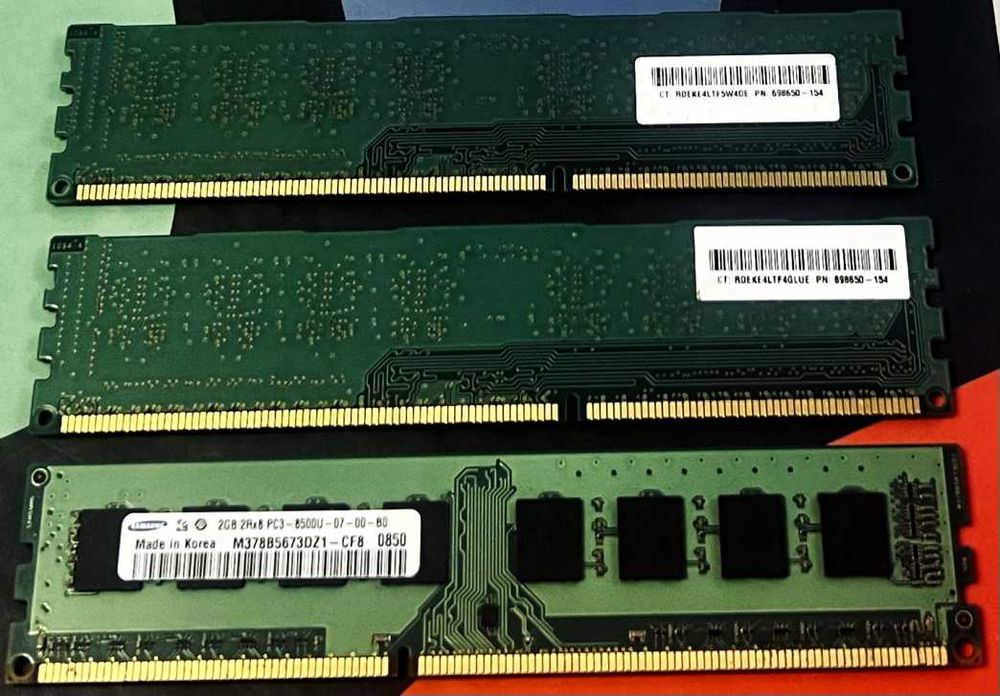 Оперативна пам’ять DDR3 — 2×4 ГБ + 2×2 ГБ