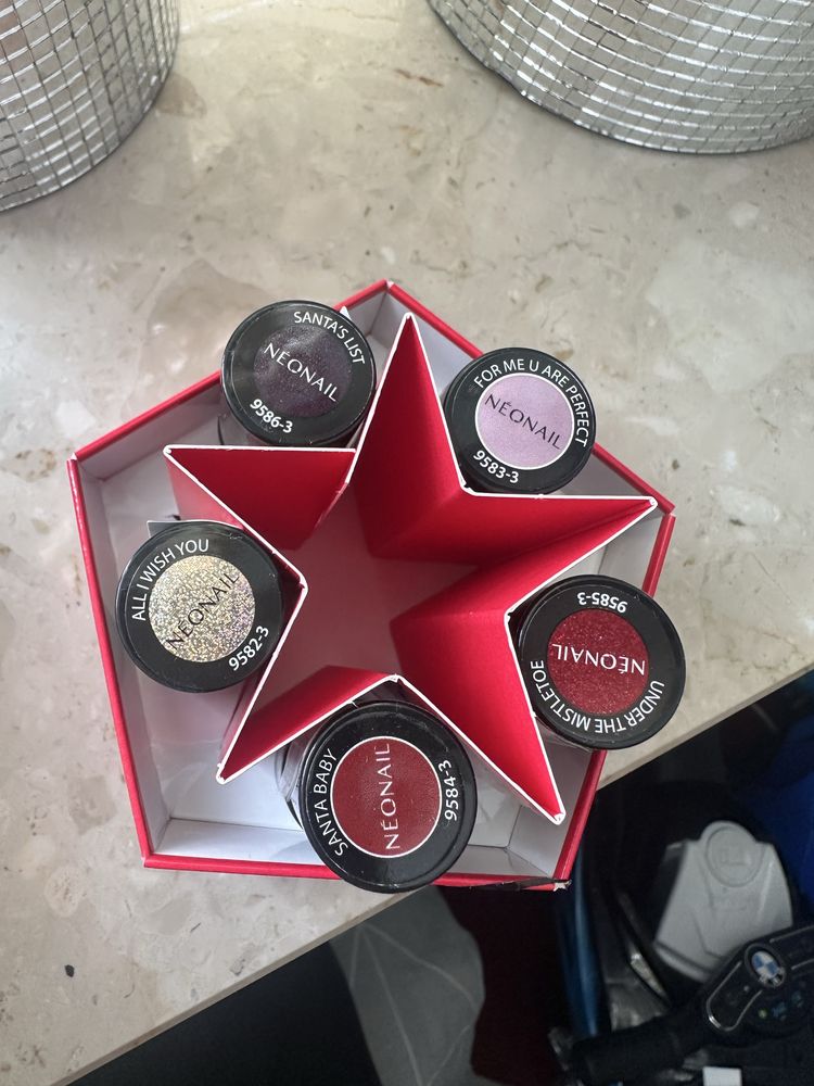 Neonail lakiery zestaw 5 colors set świąteczny limited edition