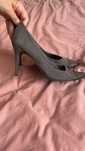 szare buty na obcasie H&M rozmiar 40