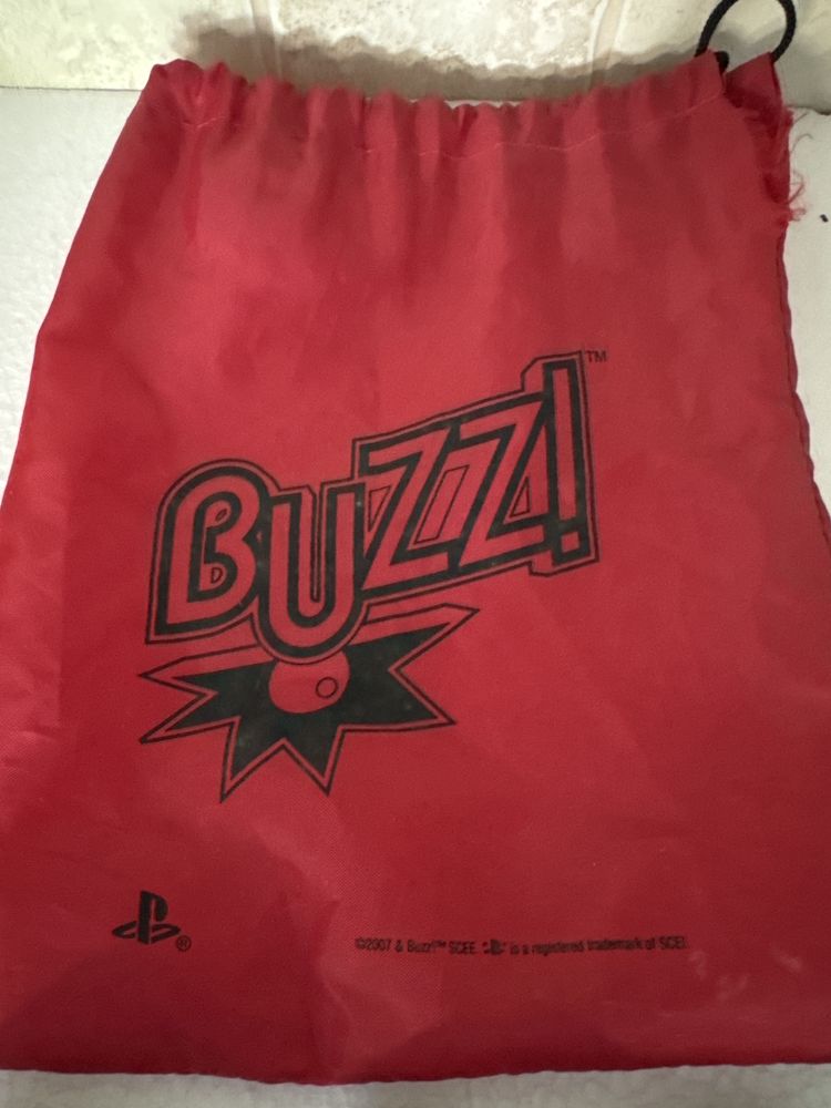 Zestaw kontrolerów bezprzewodowych Buzz odbiornik woreczek Playstation