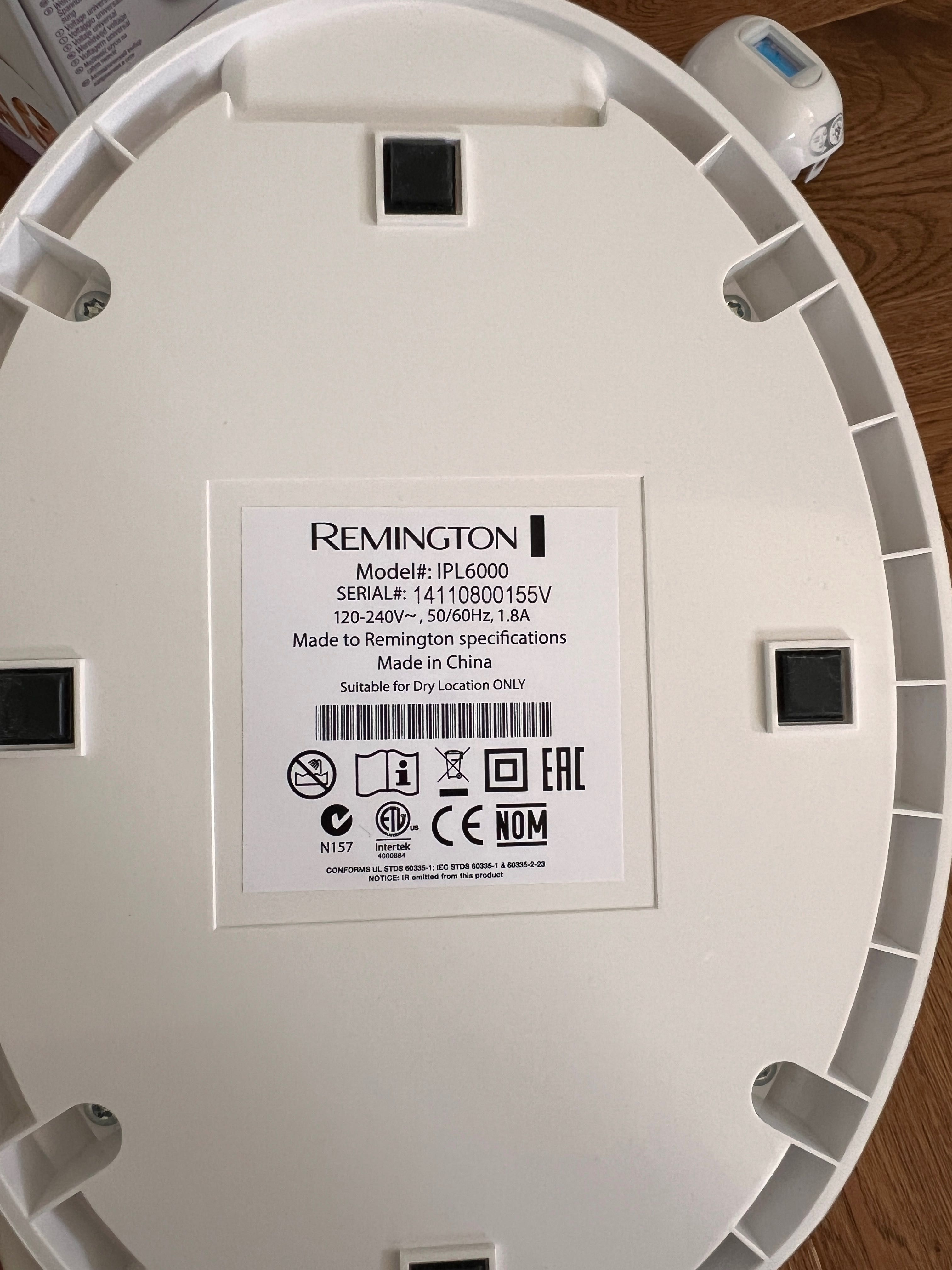 Depilator laserowy Remington i-Light Pro IPL 6000