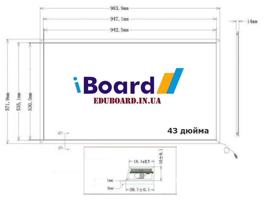 Интерактивная рамка для телевизора 32, 43, 49, 50, 55, 65, 70, 75 дюйм