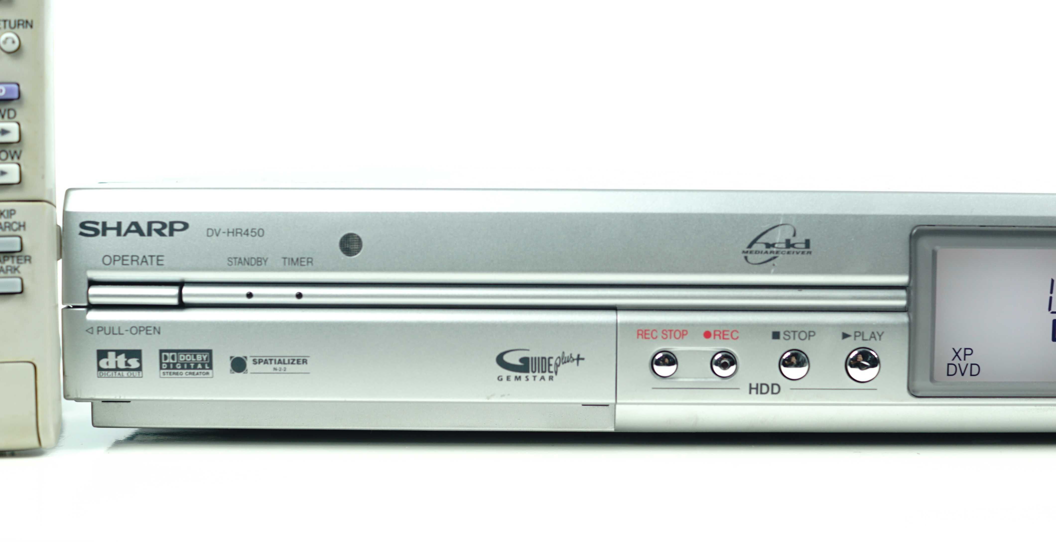 Nagrywarka DVD SHARP DV-HR450 160GB HDD * Recorder płyt SUPER
