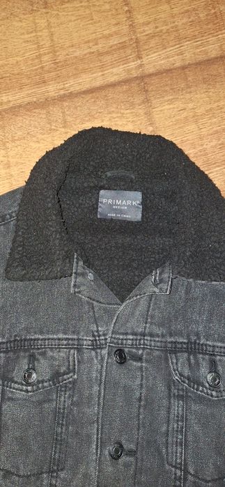 Primark kurtka jeansowa z kożuszkiem