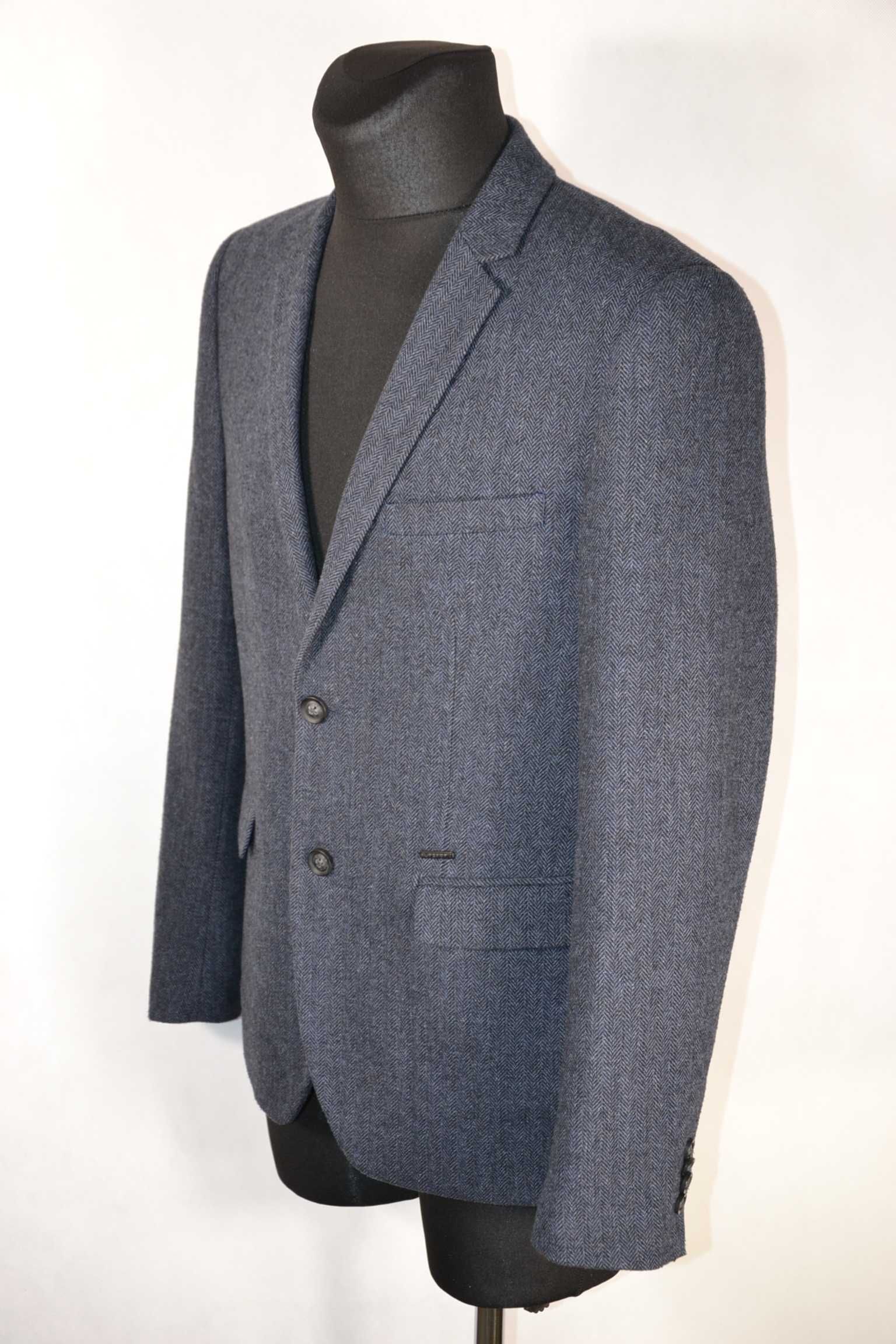 SUPERDRY Supremacy Tailoring Marynarka Męska L Oryginalna Super Stan