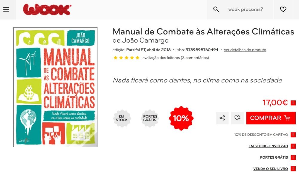 Manual de Combate às Alterações Climáticas de João Camargo