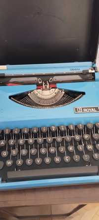 Máquina de escrever, antiga, marca Royal, como nova