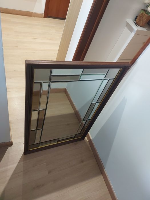 Espelho decorativo de sala de jantar ou entrada