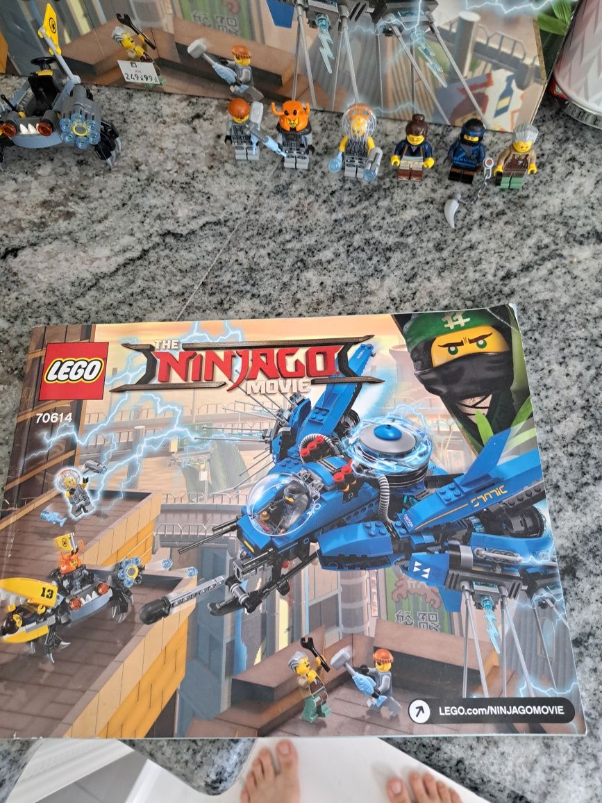 Lego Ninjago Movie 70614 Odrzutowiec Blyskawica