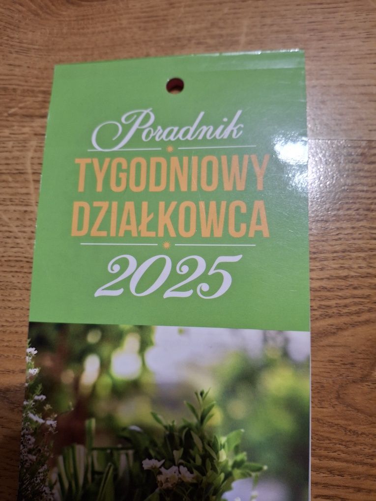 Kalendarz  działkowca 2025