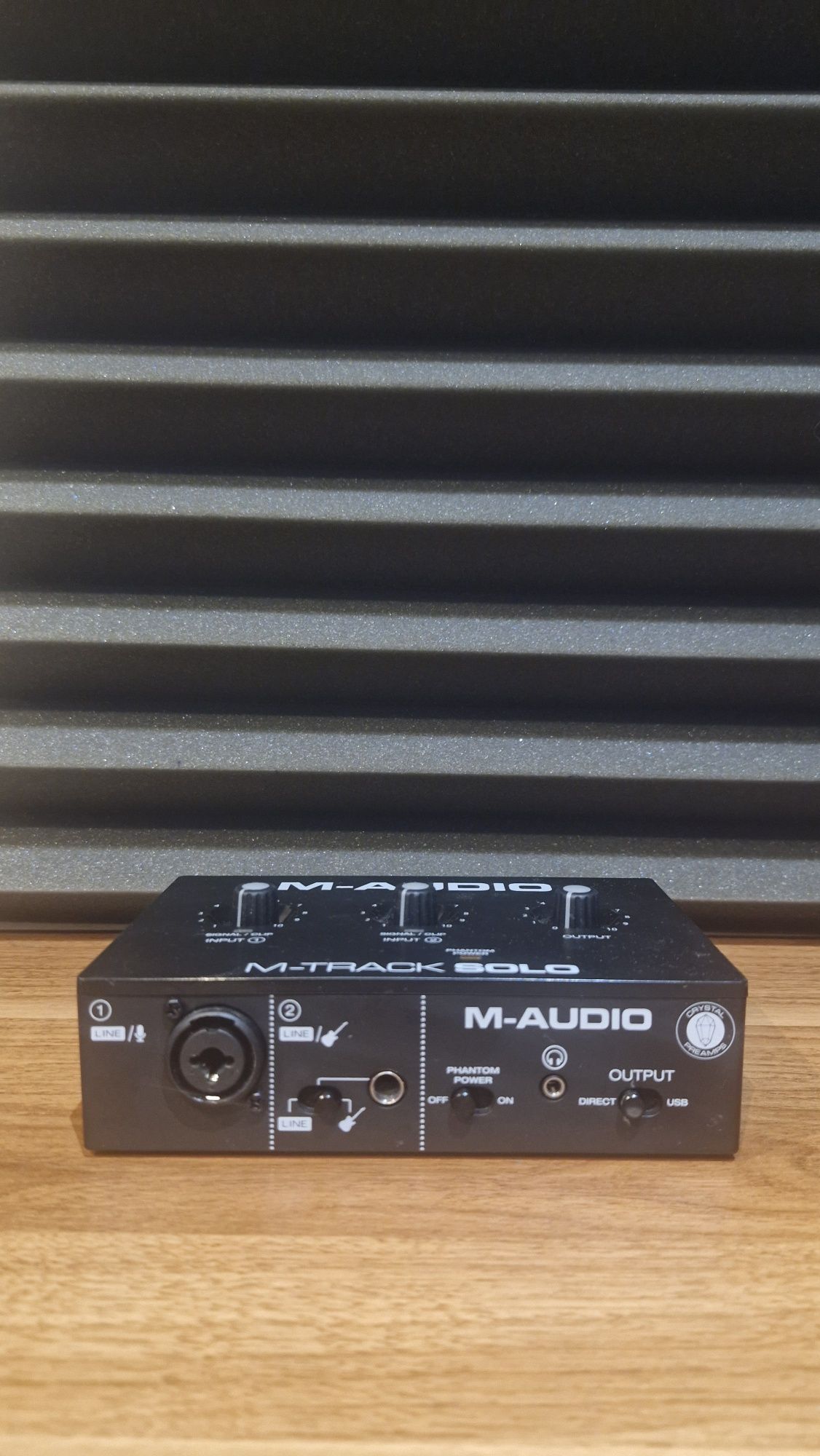 Sprzedam interfejs audio M-Track M-Audio solo. Stan nowy