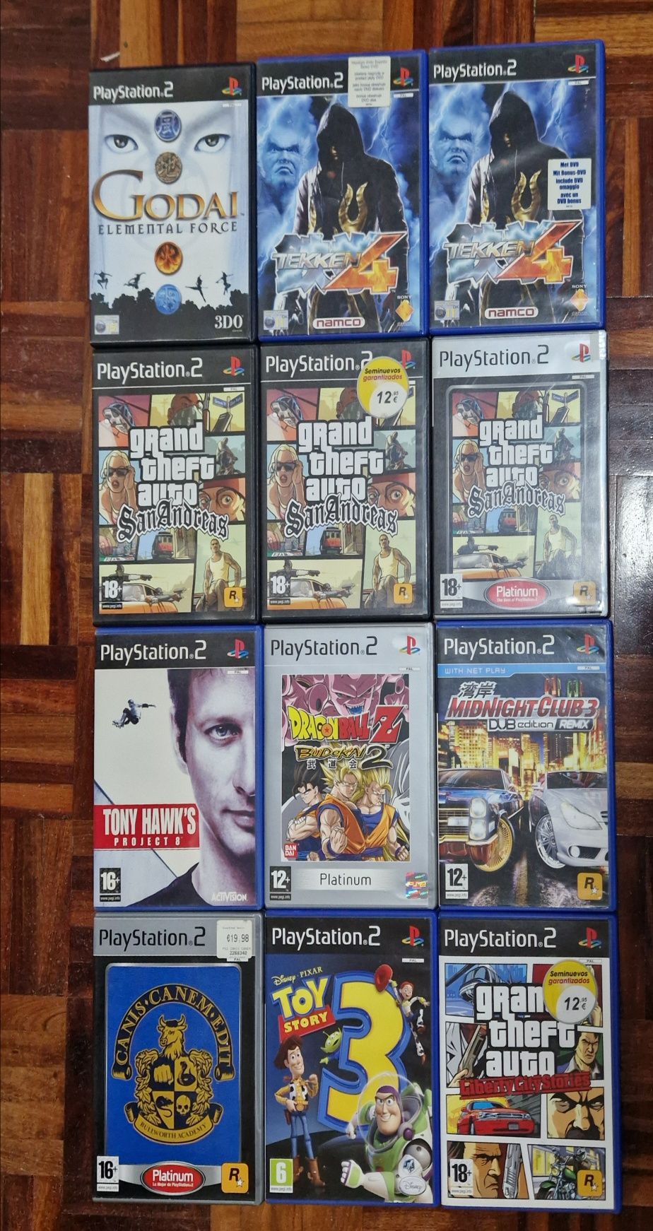 Lote jogos Playstation 2 PS2 - PAL | NOVAS FOTOS