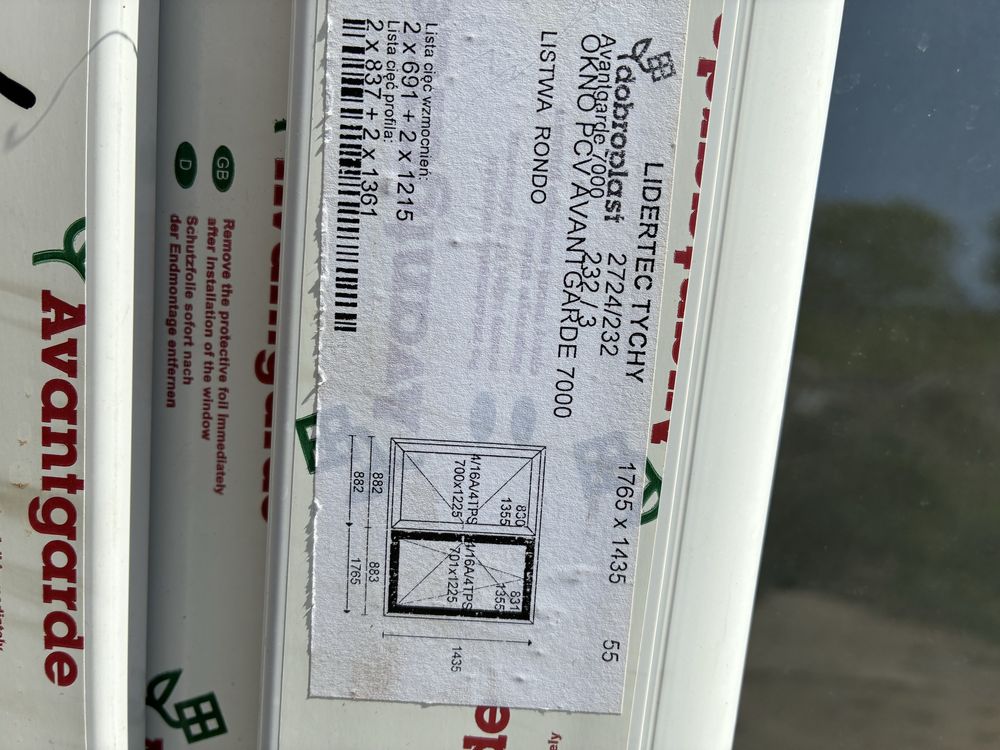 Okno PCV Avangarde 7000