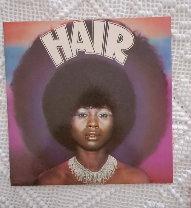 Discos LP em vinil do filme  "HAIR"