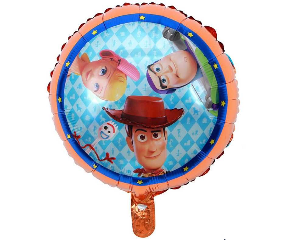 Zestaw balony foliowe Toy Story Chudy Buzz Astral urodziny 6 szt.