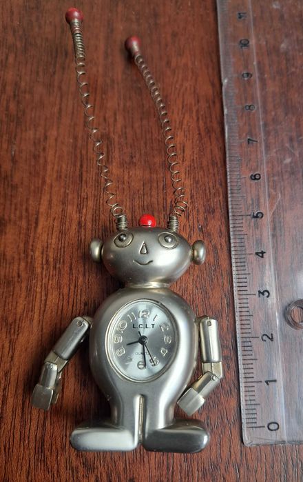 Raro Relógio Robot L.C.L.T. Colecionável