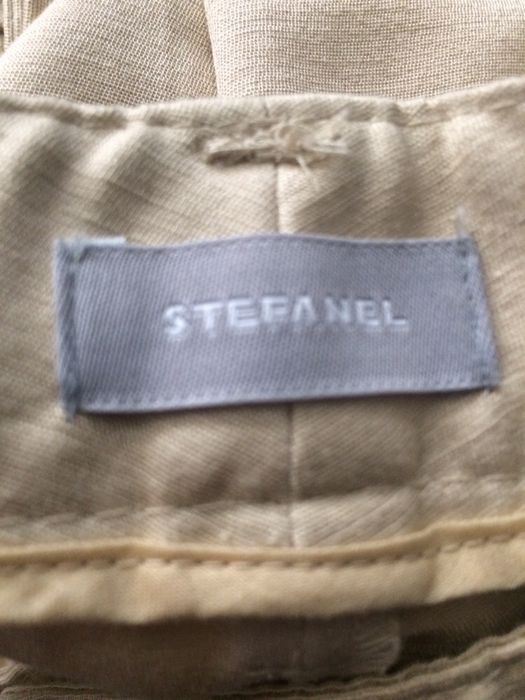 Calças toque de seda- Stefanel