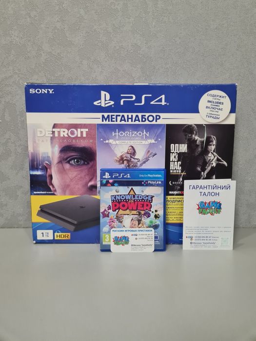 Sony Ps Slim Playstation 4 Ps4 CUH2208B 1024GB 1TB 12М Гарантія Магази