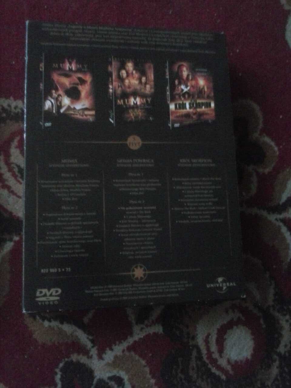 Mumia  2 części  +Król Skorpion Kolekcja 5 DVD