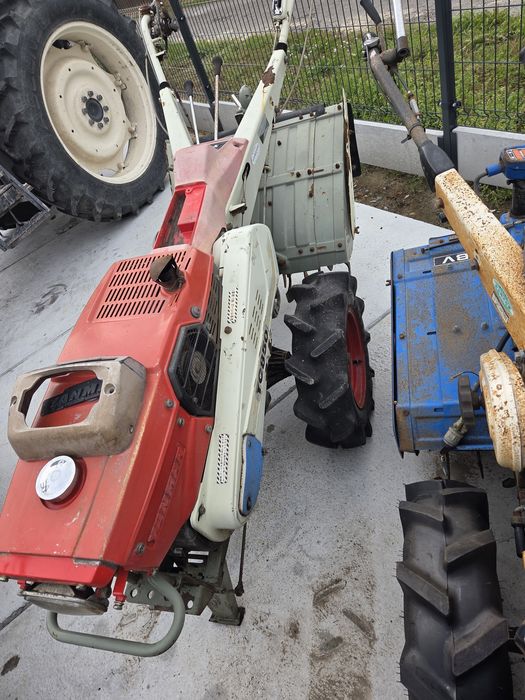 Traktorek jednoosiowy dzik Yanmar YC60 glebogryzarka diesel