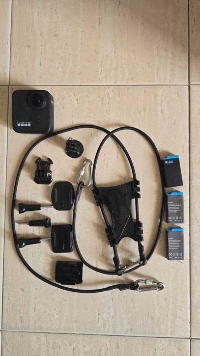 GoPro Max 360 – Completa, em excelente estado!