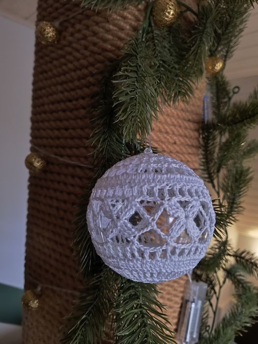 Bombki na akrylu , 6 sztuk