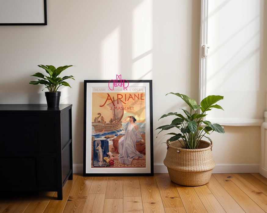 Plakat ,,Ariane – Teatr Narodowy La'Opera", Grecja, 40x50