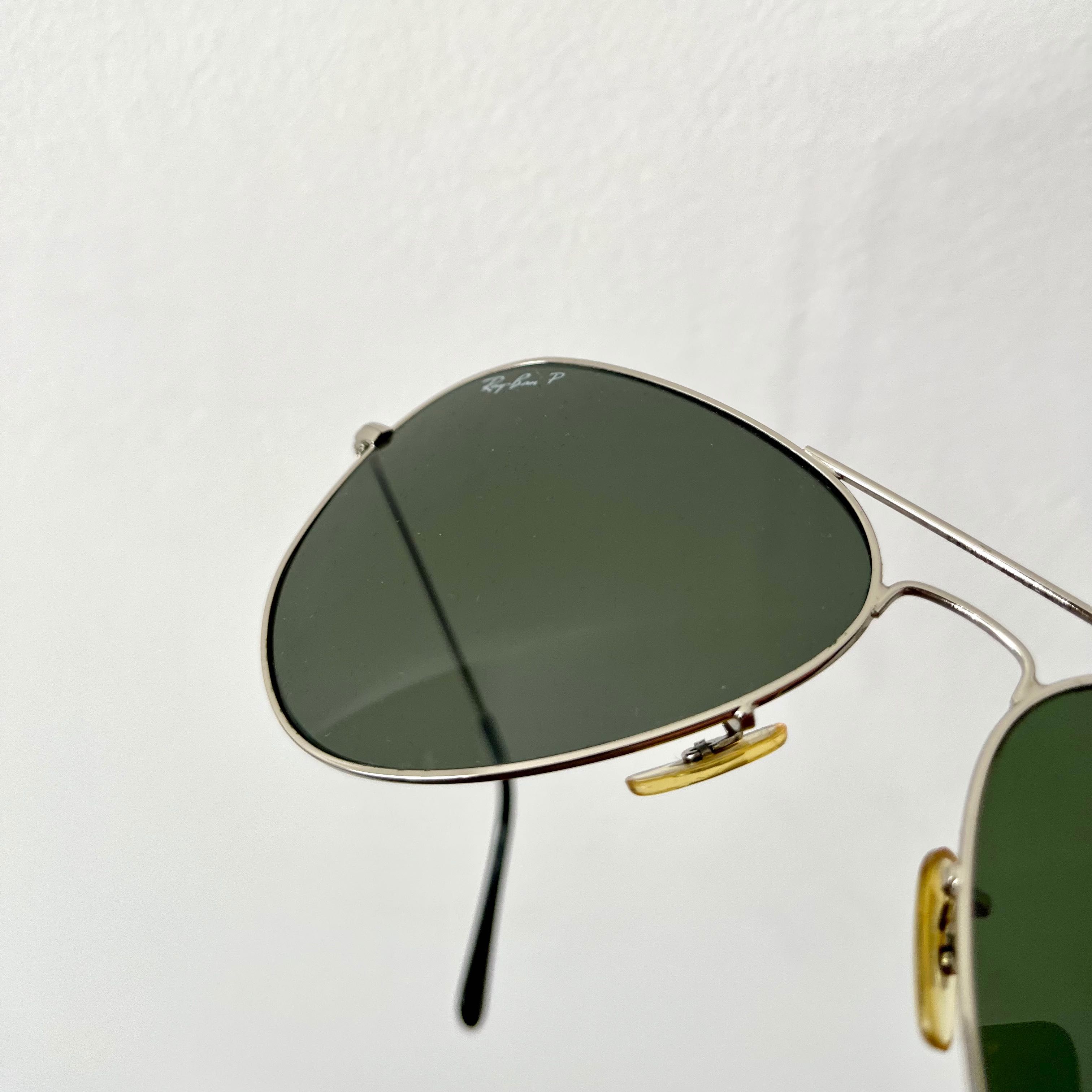 Ray-Ban P Aviator RB3025 Large + pokrowiec (USZKODZONE)