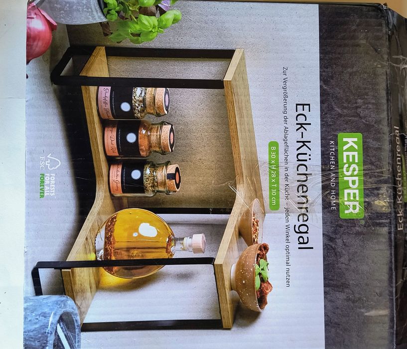 Narożny regał kuchenny KESPER Eck-Küchenregal - nowy w pudełku!