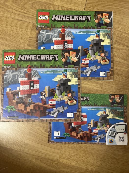 LEGO Minecraft Піратський корабель (21152) оригінал