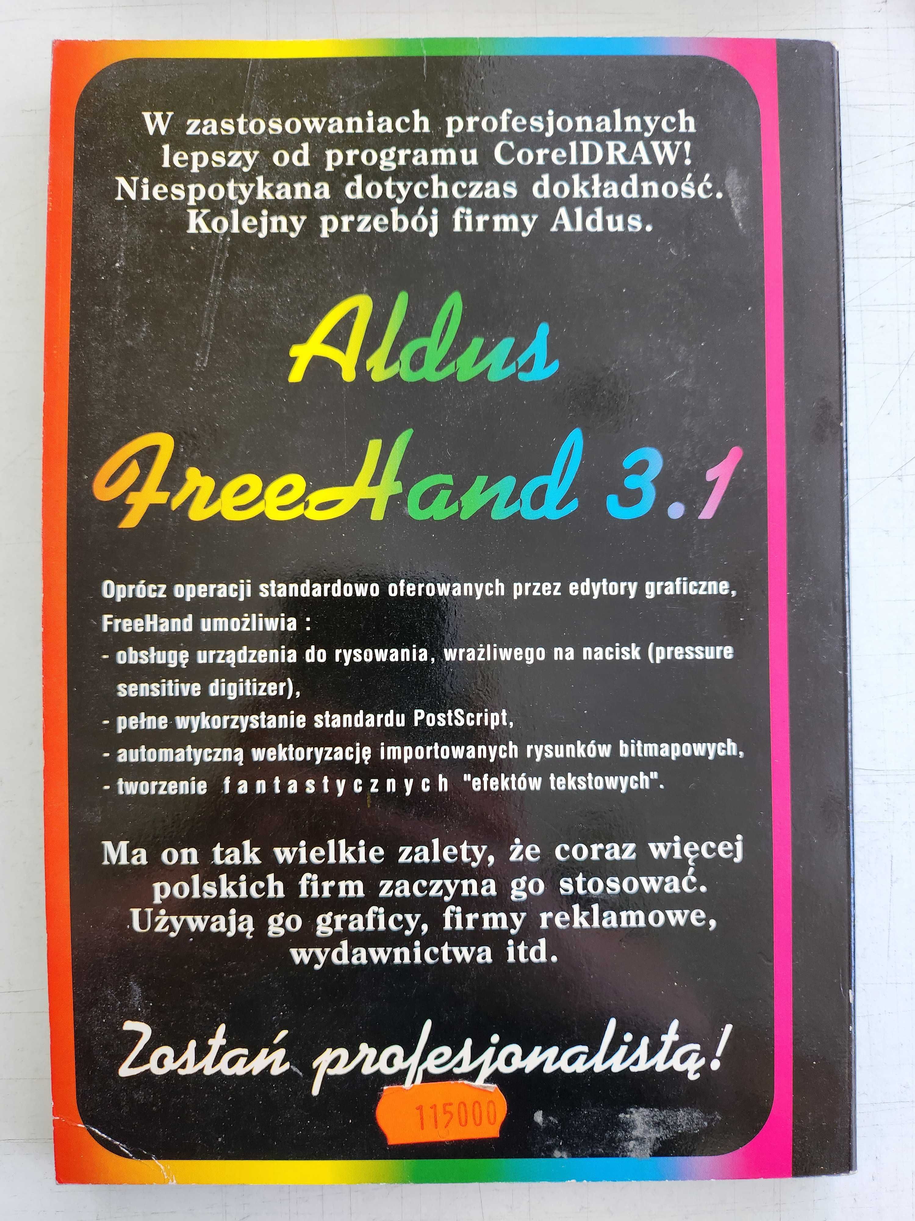 Książka Aldus FreeHand 3.1 - Janusz W. Jurek
