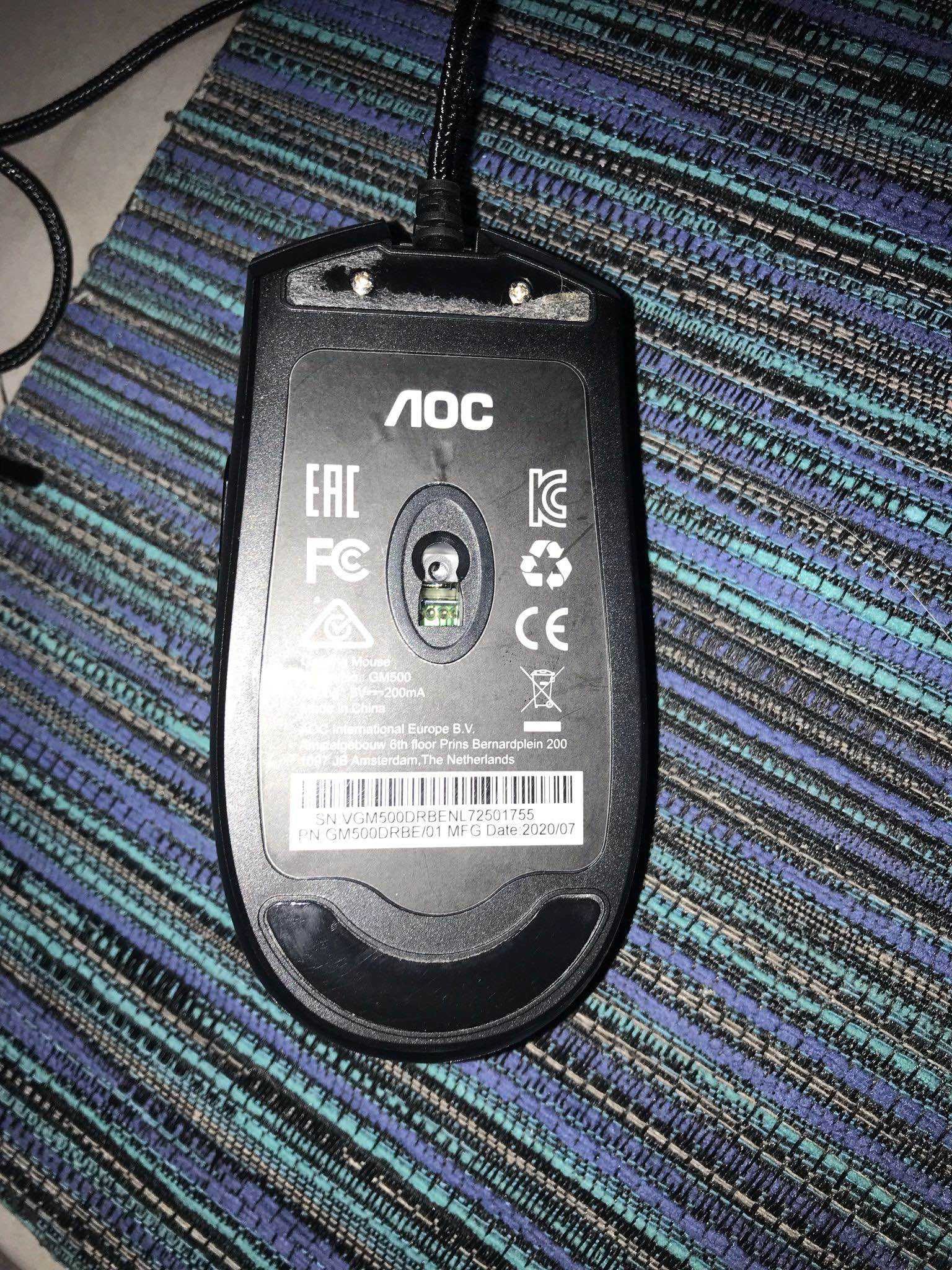 Rato AOC GM500 - Como novo