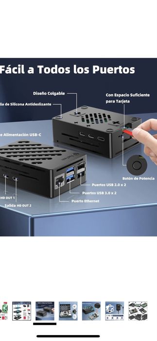 Raspberry Pi 5 16 GB Kit edição 64 GB